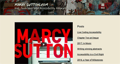 Desktop Screenshot of marcysutton.com
