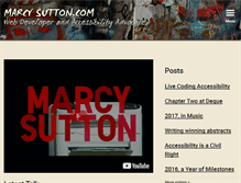 Tablet Screenshot of marcysutton.com